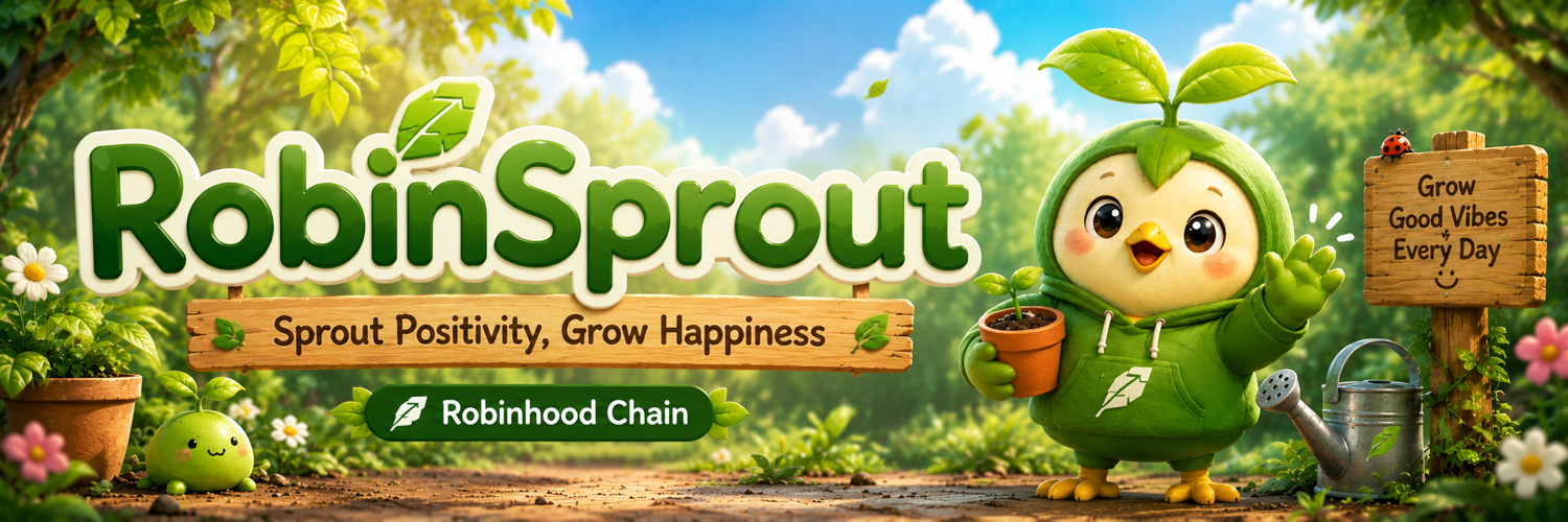 RobinSprout garden banner